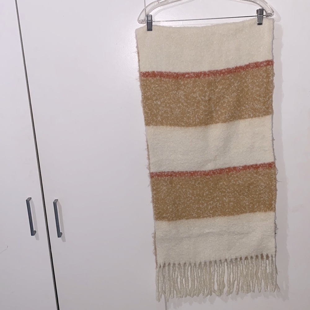 Madewell fringed brush scarf